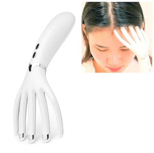 Mini Portable Rechargeable Multifunctional Head Massager Massage Comb, Rechargeable - Shello's Creative Boutique