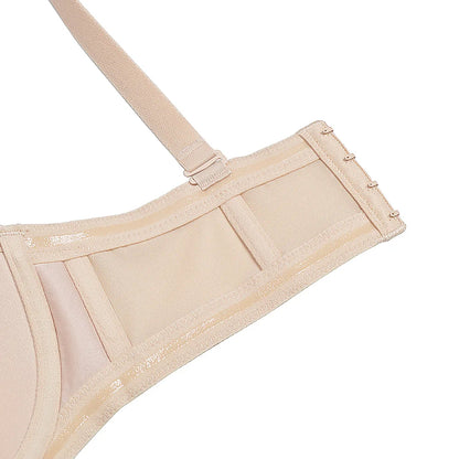 YANDW Sexy Everyday Plus Size Multiway Minimizer Bra – Unpadded, Anti-Slip, Underwire Support