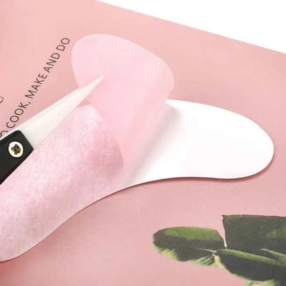 New Pink&Blue Grafting Eyelashes Under Eye Pads Lash Eyelash Extension Paper Patches Eye Sticker Wraps Eyelash Makeup Tools