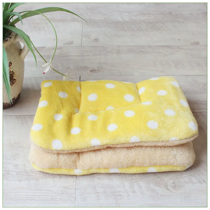 Warm Soft Fleece Pet Mat Travel Cat Litter Dog Blanket Puppy Cushion Pet Pad Dog Bed  Cheap 5 Size for Small And Large Dogs eprolo