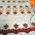 Round Window Curtain Canopy - Roman Blinds for Corner Windows - Shello's Creative Boutique