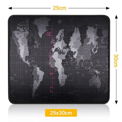 Gaming Mouse Pad Computer Large Pad Gamer RGB World Map Big Mouse Carpet PC Desk RGB Mat - Shello's Creative Boutique