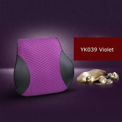 1PCS Memory foam car seat headrest pillow solid neck rest waist back support cushion set - Shello's Creative Boutique