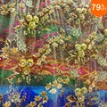 Round Window Curtain Canopy - Roman Blinds for Corner Windows - Shello's Creative Boutique