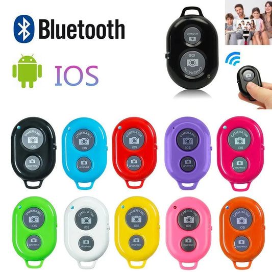 Wireless Bluetooth Smart Phone Camera Remote Control Shutter For Selfie Stick Monopod compatible Android IOS iPhone X iPhone 8 eprolo