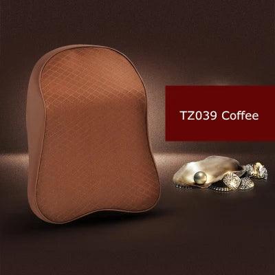 1PCS Memory foam car seat headrest pillow solid neck rest waist back support cushion set - Shello's Creative Boutique