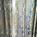 Round Window Curtain Canopy - Roman Blinds for Corner Windows - Shello's Creative Boutique