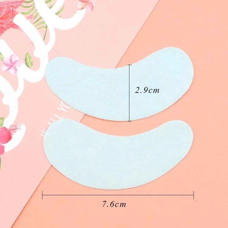 New Pink&Blue Grafting Eyelashes Under Eye Pads Lash Eyelash Extension Paper Patches Eye Sticker Wraps Eyelash Makeup Tools