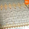 Round Window Curtain Canopy - Roman Blinds for Corner Windows - Shello's Creative Boutique