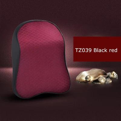 1PCS Memory foam car seat headrest pillow solid neck rest waist back support cushion set - Shello's Creative Boutique
