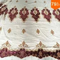 Round Window Curtain Canopy - Roman Blinds for Corner Windows - Shello's Creative Boutique