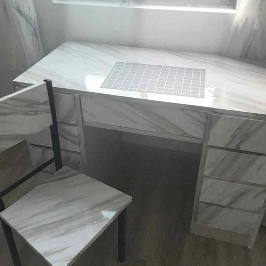 Modern Waterproof Vinyl Desktop for Stylish Living Room Furniture