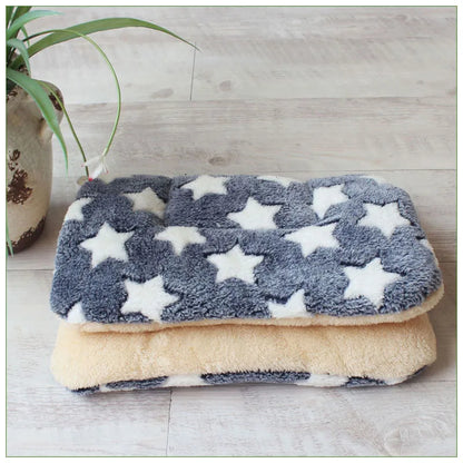 Warm Soft Fleece Pet Mat Travel Cat Litter Dog Blanket Puppy Cushion Pet Pad Dog Bed  Cheap 5 Size for Small And Large Dogs eprolo