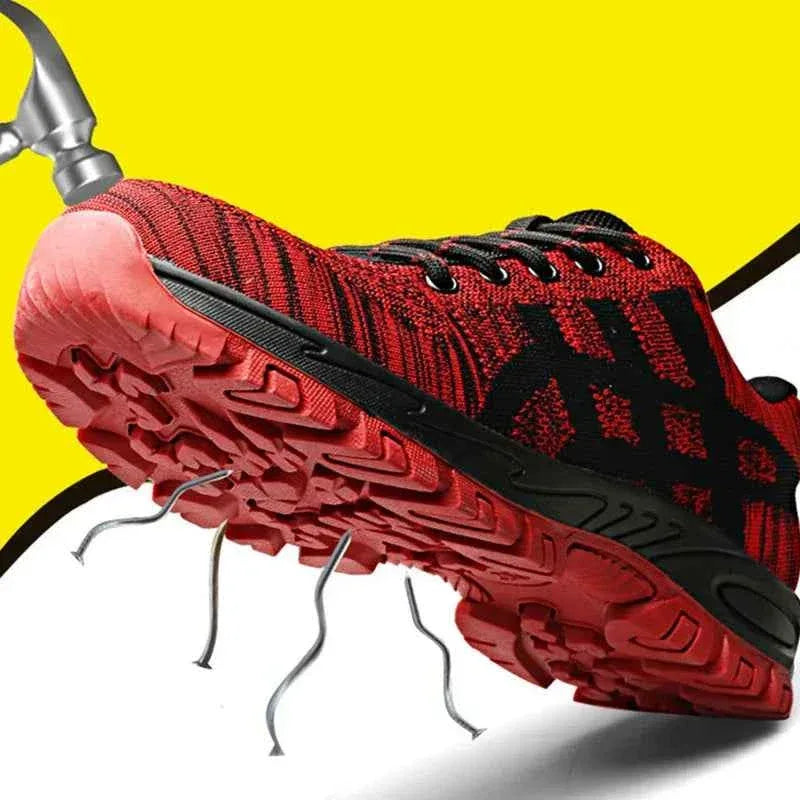 Indestructible Steel Toe Work Sneakers for Men - Anti-Puncture Safety Boots - Shello's Creative Boutique