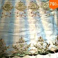 Round Window Curtain Canopy - Roman Blinds for Corner Windows - Shello's Creative Boutique