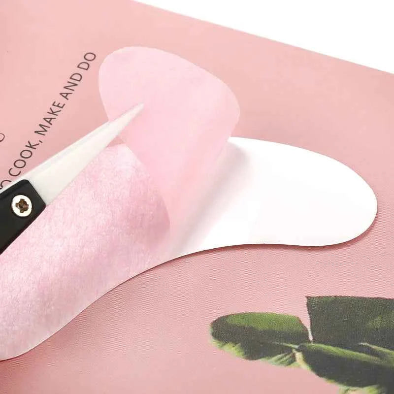 New Pink&Blue Grafting Eyelashes Under Eye Pads Lash Eyelash Extension Paper Patches Eye Sticker Wraps Eyelash Makeup Tools
