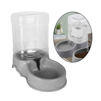 3.5L Automatic Pet Feeder Wate Food Dispenser for Small Medium Large Cat Dog Water Drinking Drinker Dish Small Medium Dog