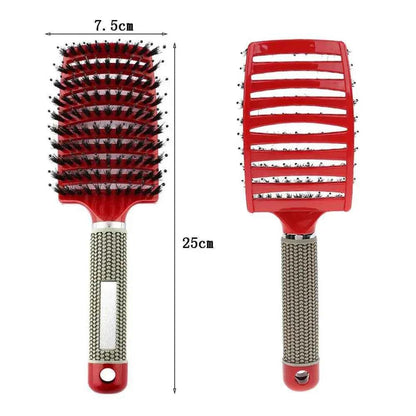 Detangle Hair Brush for Women - Professional Wet Comb Hairbrush - Shello's Creative Boutique