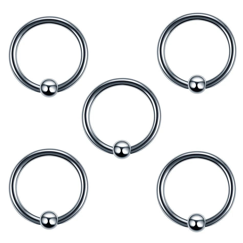 Stainless Steel Mixed Body Piercing Jewellery Set