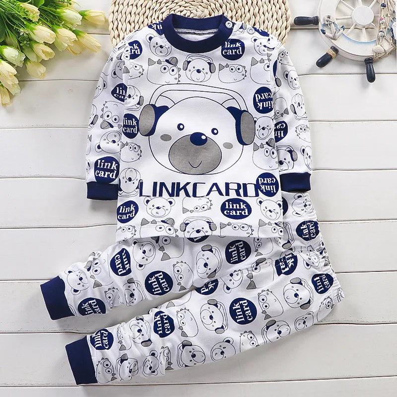 Kids Clothes Children Sets Children's Clothing Boys Girls CottonAutumn winter Clothing Pants Sleepwear Underwear Christmas Gift Shello's Creative Boutique