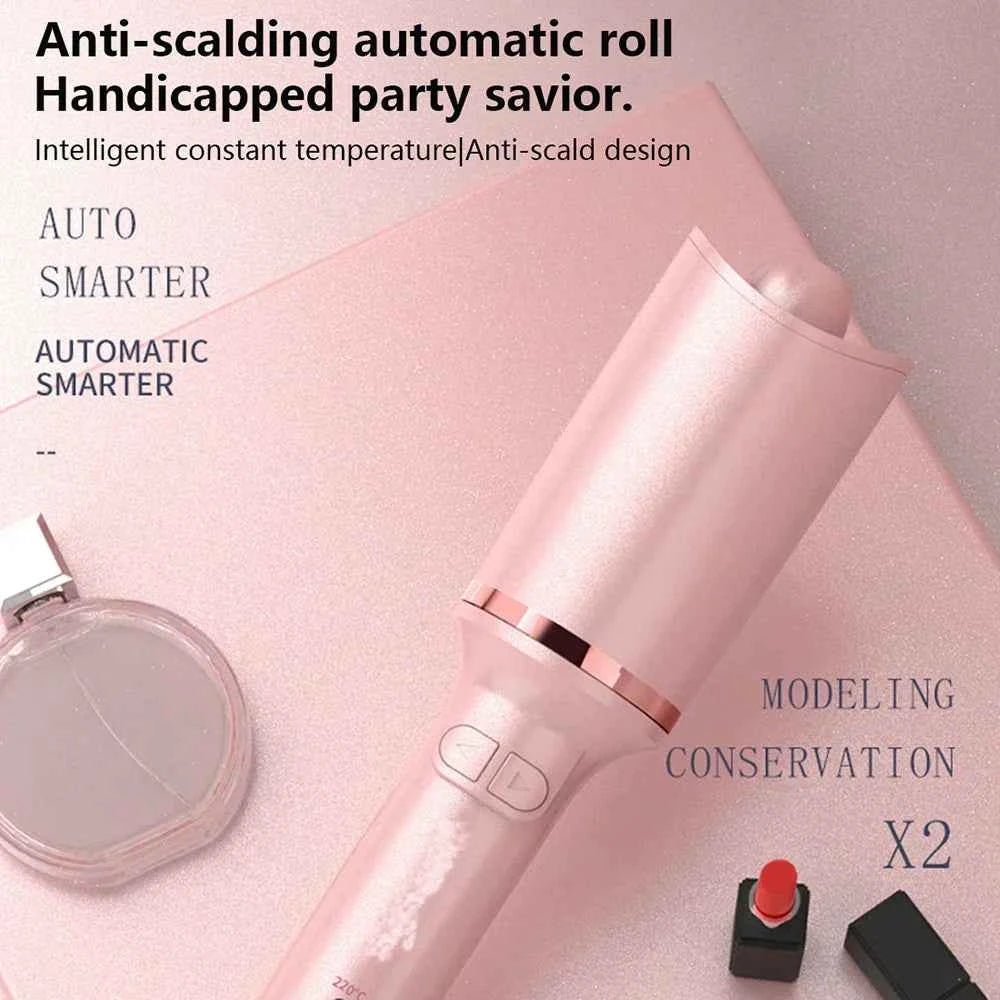 Automatic Curling Iron for Quick & Easy Curls Long-lasting Hair Styling