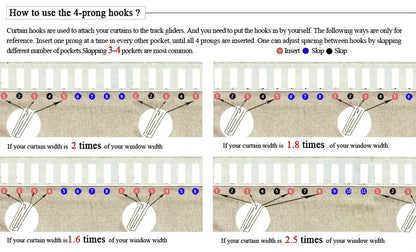 European Water Soluble Embroidery Curtains - Elegant Embroidered Drapes with Yarn for Living & Dining Room