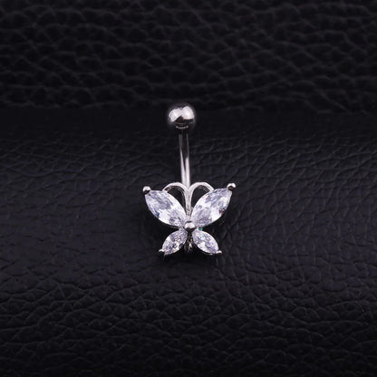 Sun Face Belly Button Bar Navel Ring Body Piercing Jewellery