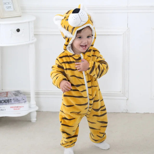 Baby Rompers Toddler Animal Jumpsuit Infant Clothes Pyjamas Kids eprolo