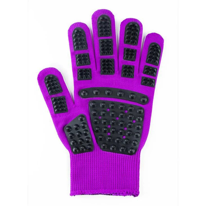 1pcs Pet Glove Cat Grooming Glove Cat Hair Deshedding Brush Gloves Dog Comb eprolo