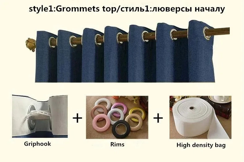 European Luxury Villa Curtains - French Velvet Embroidered Drapes - Shello's Creative Boutique