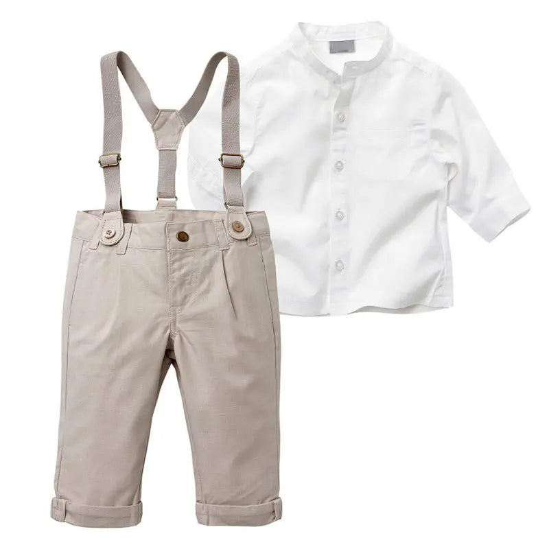 Kids Clothes Boys Suits Toddler Clothing Set Summer Baby Suit Shorts Shirt Children Formal Wedding Party Costume Autumn Shello's Creative Boutique