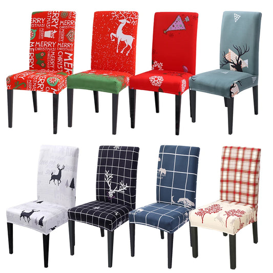  Christmas Decor Dining Room Chair Cover 