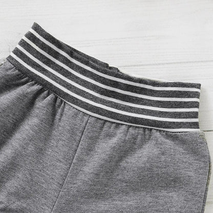 Summer Baby Shorts Set For Girls Boys Newborn Clothes 2Pcs Bottom Vest+Striped Shorts Sleeveless Toddler Boy Clothing Suit D30 - Shello's Creative Boutique
