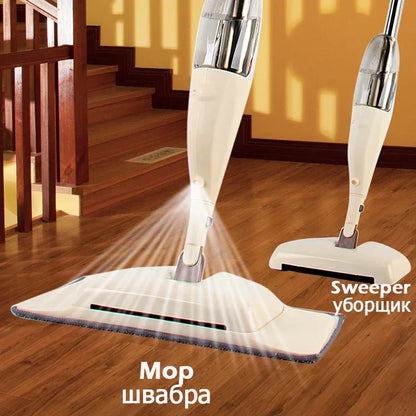 Spray Mop Broom Set Magic Mop - Shello's Creative Boutique