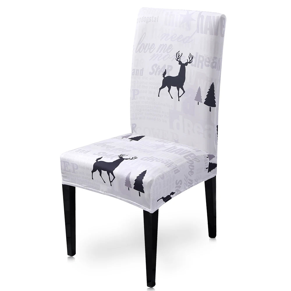  Christmas Decor Dining Room Chair Cover 
