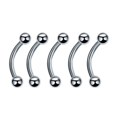 Stainless Steel Mixed Body Piercing Jewellery Set