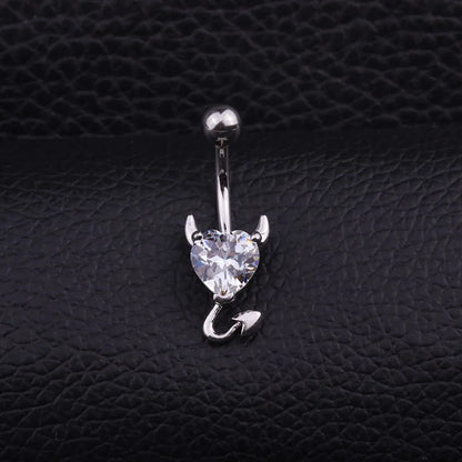 Sun Face Belly Button Bar Navel Ring Body Piercing Jewellery