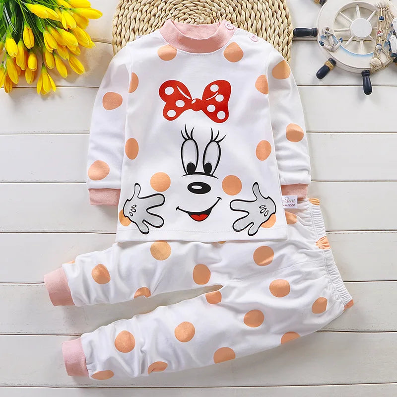 Kids Clothes Children Sets Children's Clothing Boys Girls CottonAutumn winter Clothing Pants Sleepwear Underwear Christmas Gift Shello's Creative Boutique