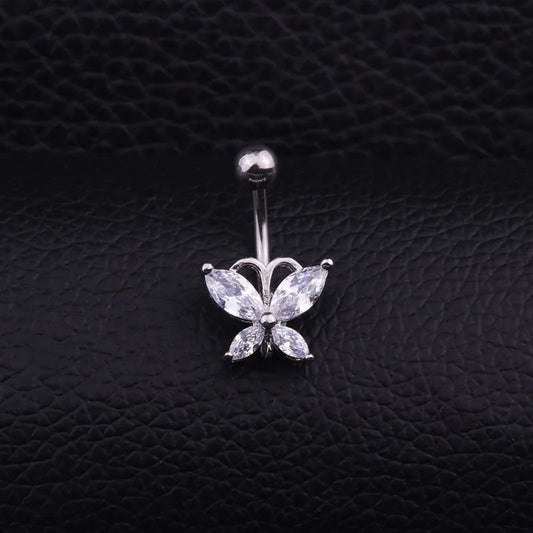 Sun Face Belly Button Bar Navel Ring Body Piercing Jewellery