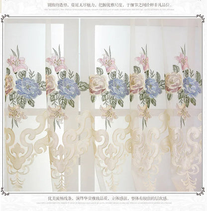 European High-End Luxury Blackout Curtains - Modern Minimalist Drapes for Living Room & Bedroom - Shello's Creative Boutique