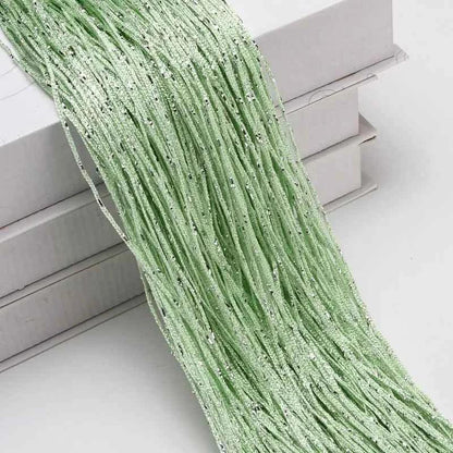 Shiny Curtain String Tassel Line Curtains - 3x2.4m Window Door Divider Drape - Living Room Decor Valance - Shello's Creative Boutique