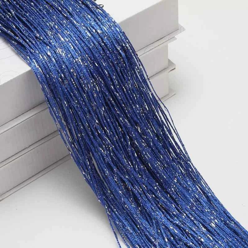 Shiny Curtain String Tassel Line Curtains - 3x2.4m Window Door Divider Drape - Living Room Decor Valance - Shello's Creative Boutique