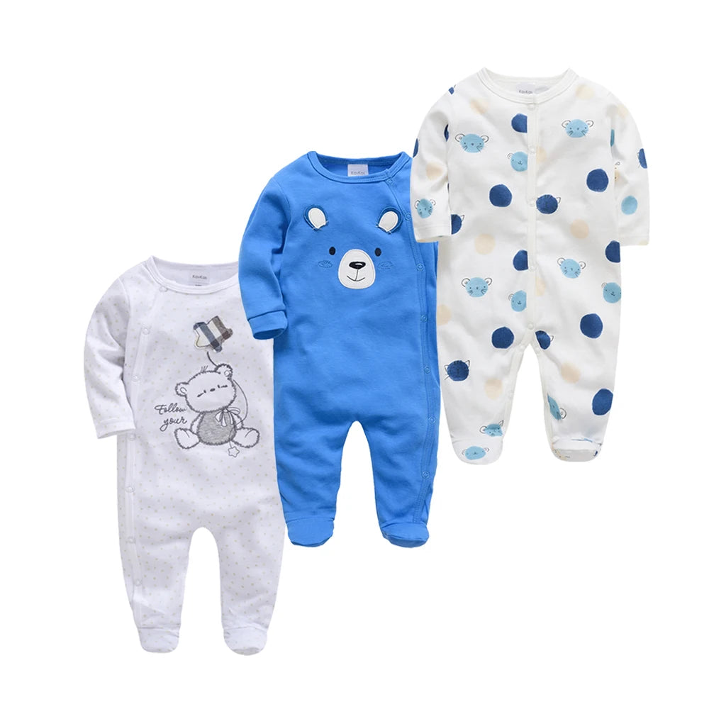 4 pcs/lot New Born Body Bebes Clothing Shello Creative Boutique