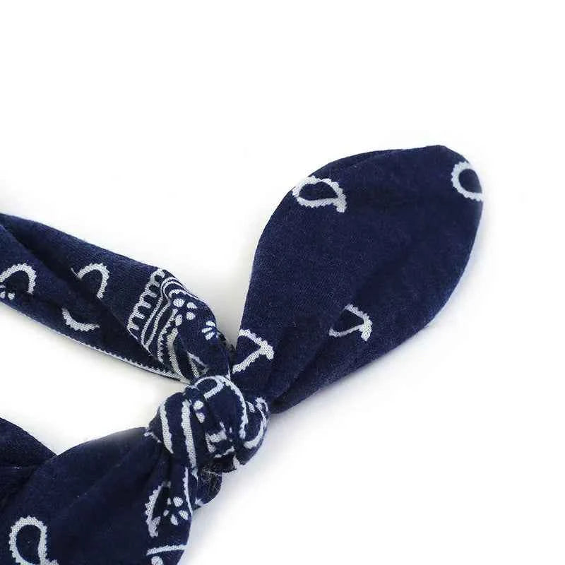 New Women Suede Soft Solid Print Headbands Vintage Cross Knot Elastic Hairbands