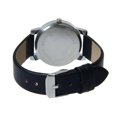 Watches Women Men Lovers Watch Leather Quartz Wristwatch Female Male Clocks Relogio Feminino - Shello's Creative Boutique