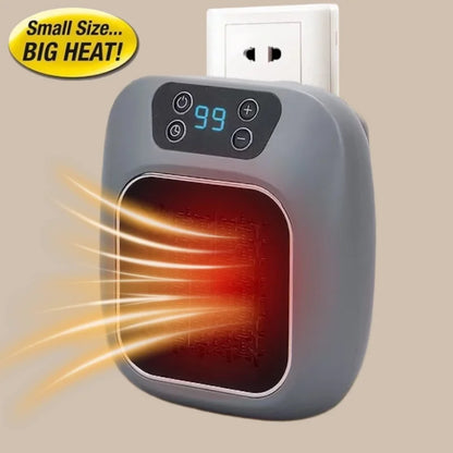 Household Mini Electric Heaters Wall-Mounted 600W Bathroom Heater Office Desktop Air Heater With Remote Control Plug-in Warmer eprolo