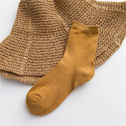 Women's Cotton Compression Socks - Christmas Knee High Tube Socks - Shello's Creative Boutique