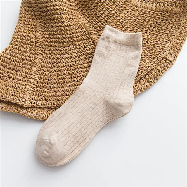 Jeseca New Women Cotton Tube Socks Compression Calf Knee High Summer Winter Socks Above Ankle Soft Warm Leg Christmas Socks eprolo