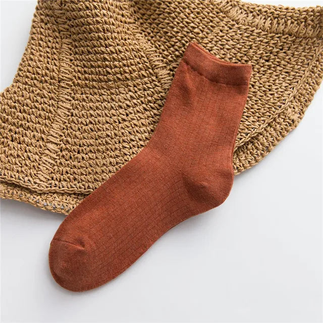 Jeseca New Women Cotton Tube Socks Compression Calf Knee High Summer Winter Socks Above Ankle Soft Warm Leg Christmas Socks eprolo