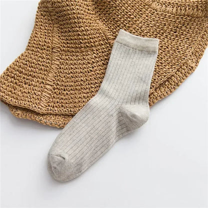 Women's Cotton Compression Socks - Christmas Knee High Tube Socks - Shello's Creative Boutique